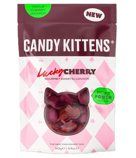 [16641] Candy Kittens Sweets - Lucky Cherry X 10 X 140g