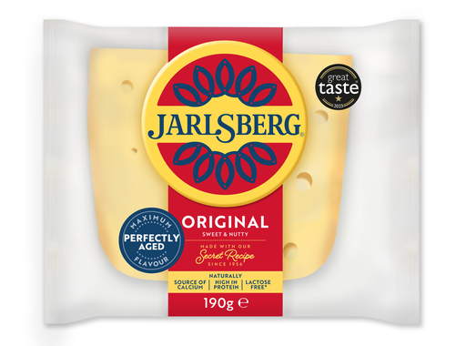 [16608] Jarlsberg Cheese Block - Original Sweet and Nutty 190g