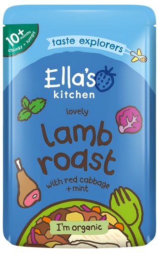 [16694] Ellas Kitchen Stage 3 - Lamb Roast Dinner EK176  X 7 X 190g