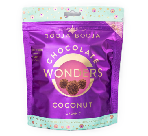 [16659] Booja Booja Vegan Chocolate Wonders - Coconut 65g