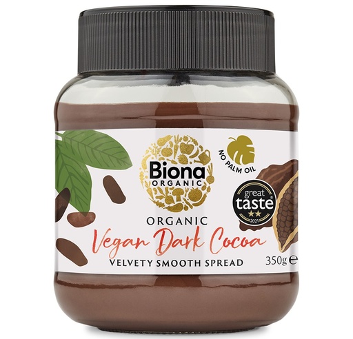 [16764] Biona Organic Chocolate Spread - Vegan Dark Cocoa X 6 X 350g