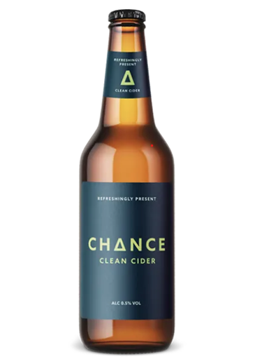 [16765] Chance Alcohol Free Clean Cider - Crisp 0.5% ABV X 12 X 330ml
