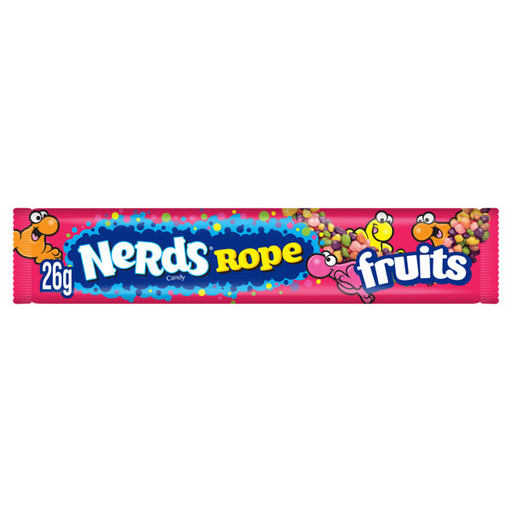[16860] Nerds Fruit Candies - Gummy Clusters Rope (24x26g)