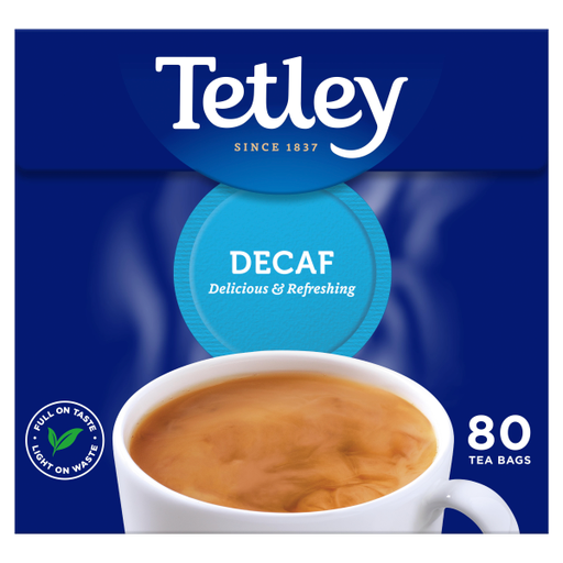 [16872] Tetley Tea - Decaf X 6 X 250g