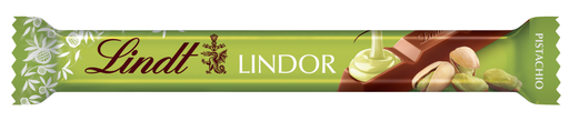 [16725] Lindt Lindor Chocolate Bar - MILK Pistachio X 24 X 38g