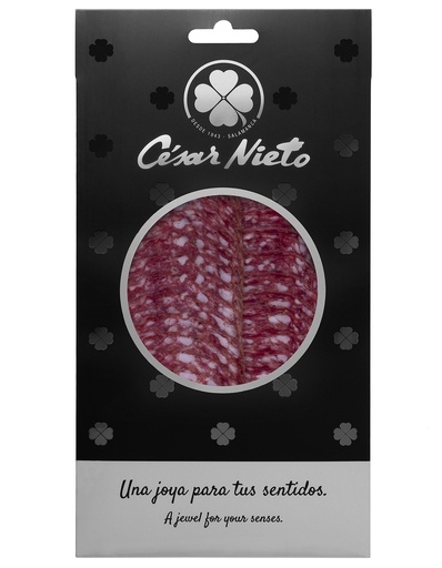 [16827] Cesar Nieto Iberico Cured Pork - Bellota Salchichon 100g