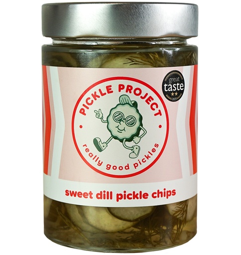 [16932] Pickle Project Pickled Veg Jars - Sweet Dill X 8 X 500g