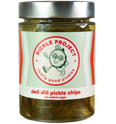[16933] [15% OFF] Pickle Project Pickled Veg Jars - Deli Dill X 8 X 500g