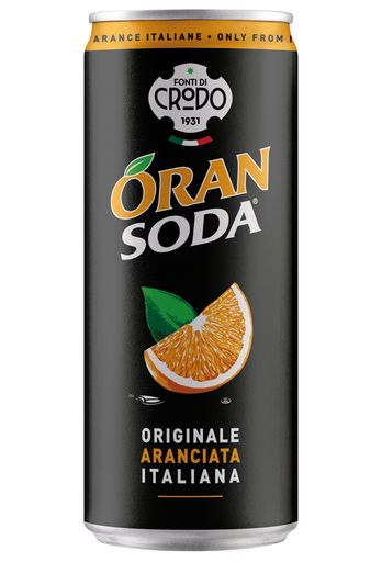[16938] Fonti di Crodo Soda - Orange X 24 X 330ml