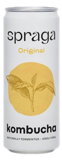 [16951] Spraga Organic Kombucha - CAN Original X 12 X 330ml
