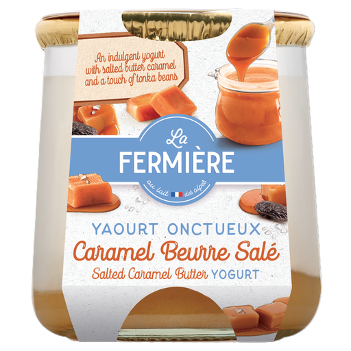 [16976] [50% OFF [CLEARANCE] (BBD 23/08) La Fermiere Yoghurt - Layered Salted Caramel Butter 160g