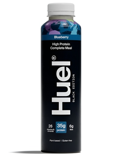 [16956] Huel Vegan RTD Drinks - BLACK EDITION Blueberry X 8 X 500ml