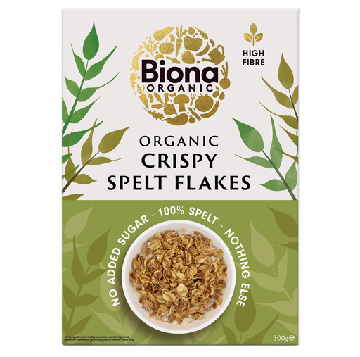 [17019] Biona Organic Cereals - Crispy Spelt Flakes X 6 X 300g