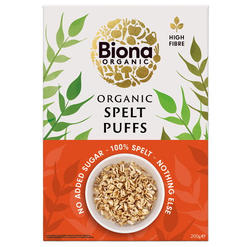 [17020] Biona Organic Cereals - Spelt Puffs X 6 X 200g