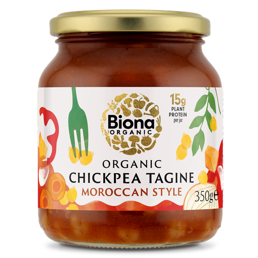 [17025] [15% OFF] Biona Organic Ready Meals - Moroccan Style Chickpea Tagine X 6 X 350g