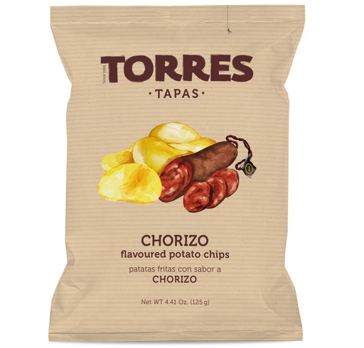 [17035] Torres Potato Crisps - MEDIUM Chorizo X 15 X 125g