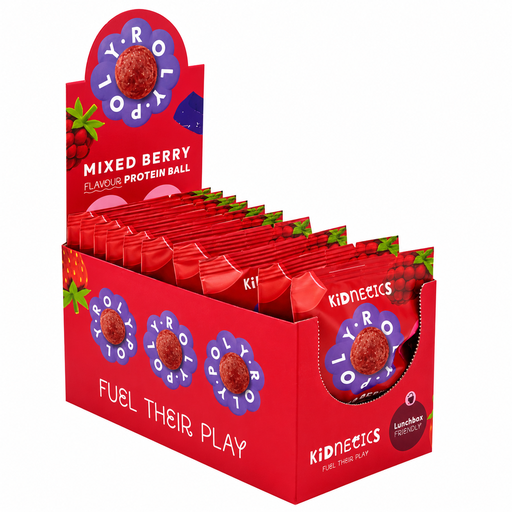 [16990] [15% OFF] Kidnetics High Protein Ball - Mixed Berry X 12 X 20g