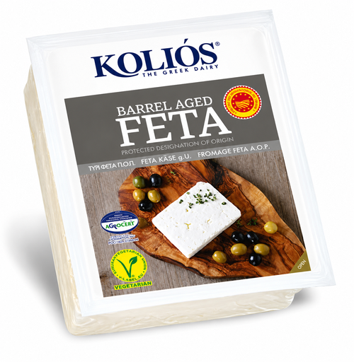 [17005] Kolios Greek Cheese - Barrel Aged Feta PDO 150g
