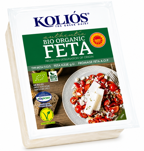 [17006] Kolios Organic Greek Cheese - Feta PDO 150g