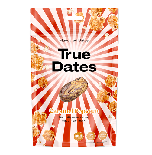 [17067] True Flavoured Dates - Caramel Popcorn X 12 X 100g