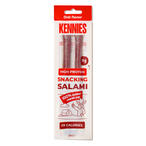 [17037] [15% OFF] Kennies Meat Snacks - Chilli X 12 X 30g