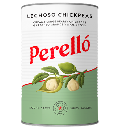 [17058] Perello Beans and Pulse Can - Lechoso Chickpeas X 12 X 400g