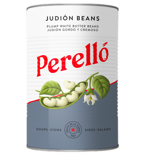 [17059] Perello Beans and Pulse Can - Judion Butter Beans X 12 X 400g