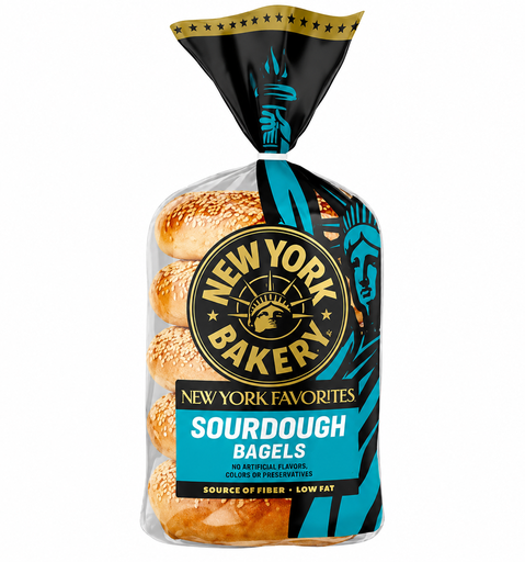 [17101] New York Bakery Bagels - Sourdough 425g