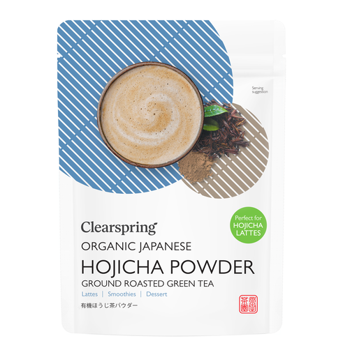 [17144] Clearspring Organic Hojicha Powder - Japanese Roasted Green Tea TEA1002.040A X 10 X 40g