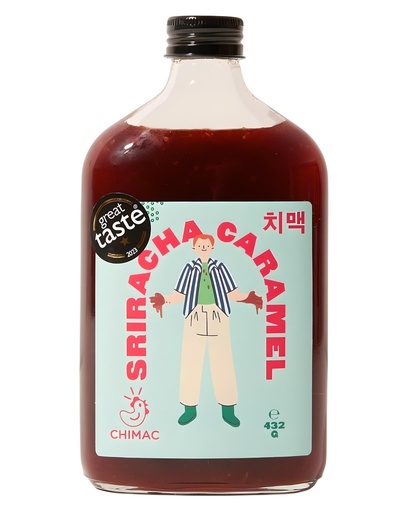 [17171] Chimac Korean Sauce - BOTTLE Sriracha Caramel 350ml