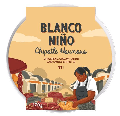 [17163] Blanco Nino Dips - Chipotle Houmous 170g