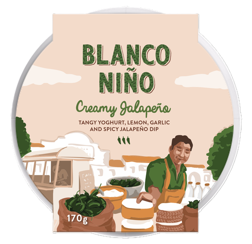 [17164] Blanco Nino Dips - Creamy Jalapeno 170g
