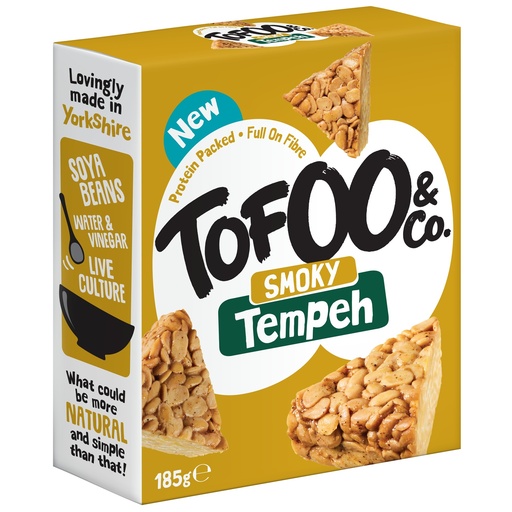 [17168] The Tofoo Co Tempeh - Smoky 185g