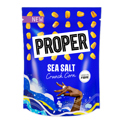 [17182] Proper Crunchy Corn Snack - Sea Salt X 7 X 125g