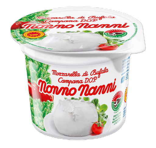 [17122] Nonno Nanni Italian Cheese - Mozzarella Buffalo 125g