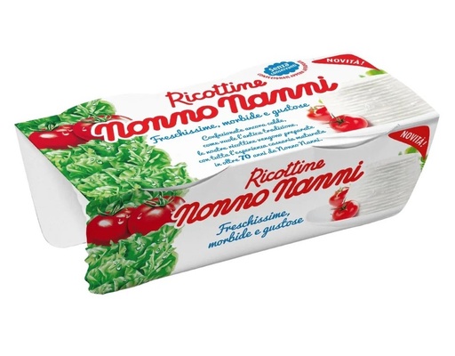 [17124] [50% OFF [CLEARANCE] (BBD 25/08) Nonno Nanni Italian Cheese - Ricotta (2x100g)