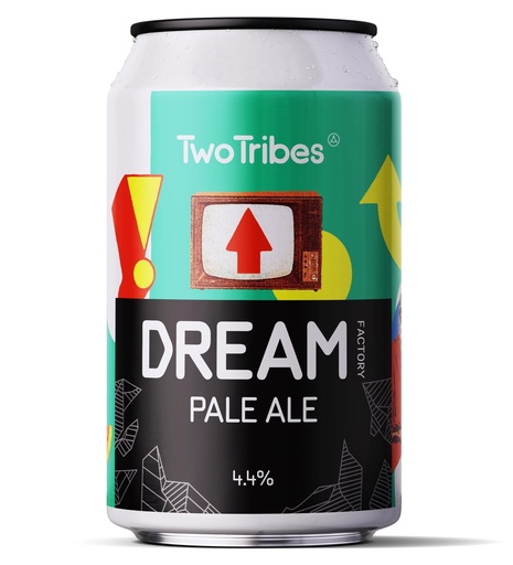[17206] [15% OFF] Two Tribes Craft Beer - Dream Pale Ale 4.4% ABV X 12 X 330ml