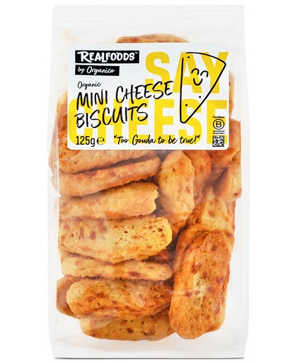 [17227] Organico Organic Mini Biscuits - Cheese X 10 X 125g