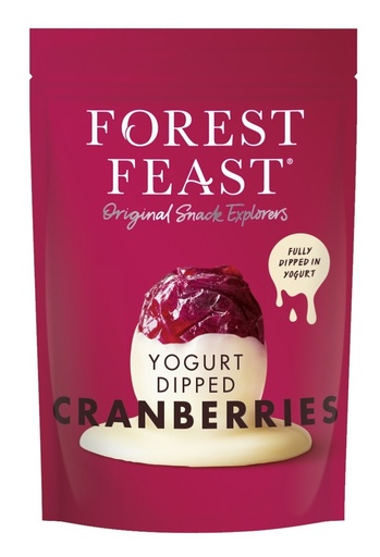 [17218] Forest Feast - Yogurt Dipped Cranberries X 6 X 200g
