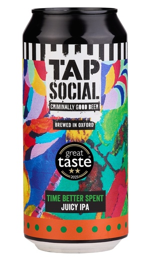 [17253] [15% OFF] Tap Social Movement Beer- Time Better Spent Juicy IPA 5.10% ABV X 12 X 440ml