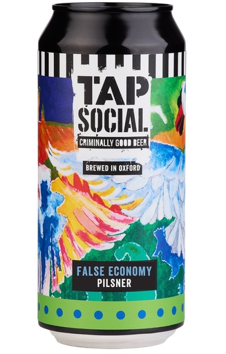 [17256] [15% OFF] Tap Social Movement Beer - False Economy Pilsner 4.80% ABV X 12 X 440ml