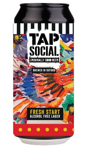 [17260] Tap Social Movement Alcohol Free Beer - Fresh Start Lager 0.50% X 12 X 440ml