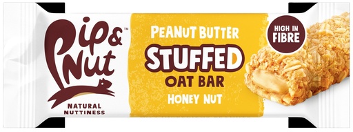[17142] Pip and Nut Peanut Butter Oat Bar - Stuffed Honey Nut X 15 X 45g