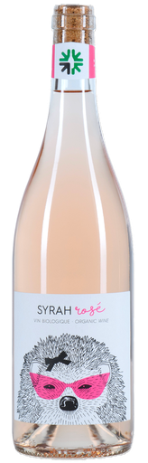 [17269] Jacques Frelin Vignobles Organic Rose Wine - HerisSon Malin Syrah Languedoc NV 12% FRANCE ABV X 6 X 750ml