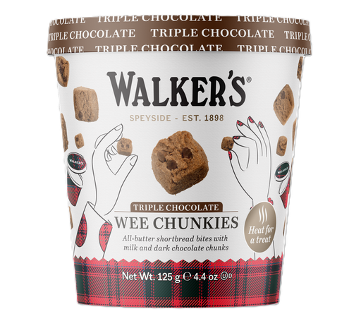 [17241] Walkers Wee Chunkies - Triple Chocolate 125g