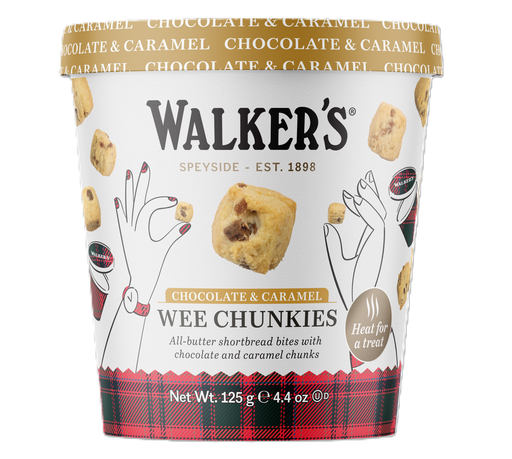 [17242] Walkers Wee Chunkies - Chocolate and Caramel 125g