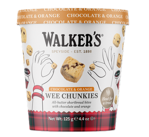 [17243] Walkers Wee Chunkies - Chocolate and Orange 125g