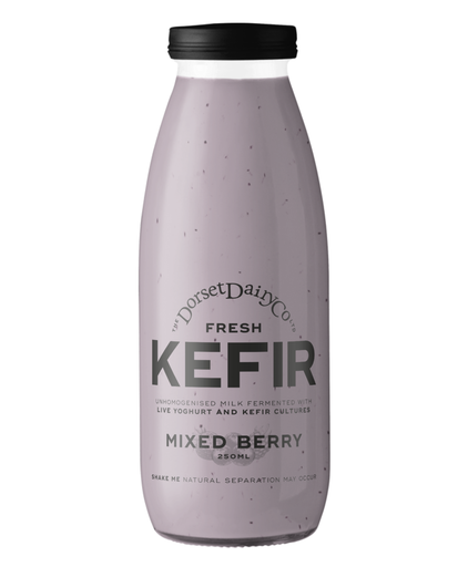 [17274] [20% OFF] [CLEARANCE] (BBD 12/08)  The Dorset Dairy Co Fresh Kefir - SMALL Mixed Berry 250ml