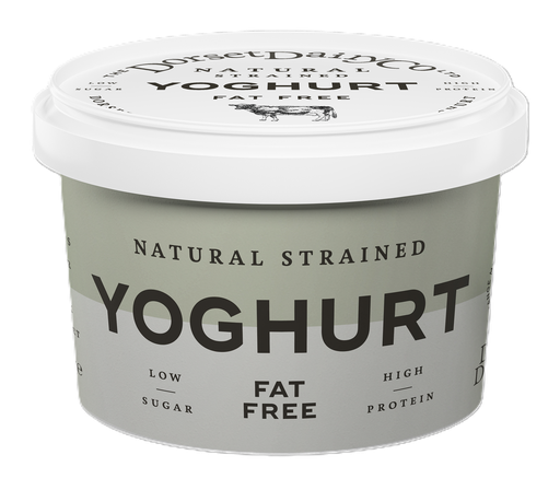 [17279] The Dorset Dairy Co Natural Strained Yogurt - Fat Free 500g