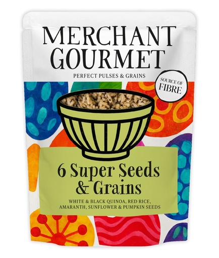 [17339] Merchant Gourmet Cooked Pulses - Super Seed Mix X 6 X 250g